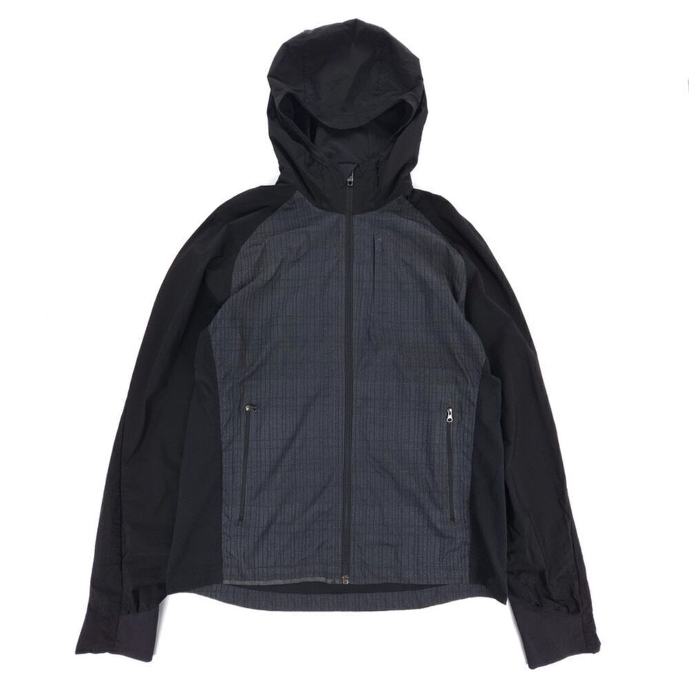 LULULEMON Pack-It Jacket Mesh Ko Texture Deep Coal Black Gray Hoodie Athleisure